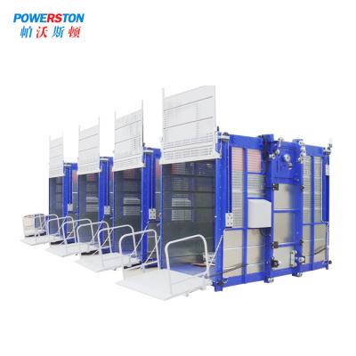 China Single Cage Construction Hoist Rack And Pinion Passenger Lift Material Elevator en venta