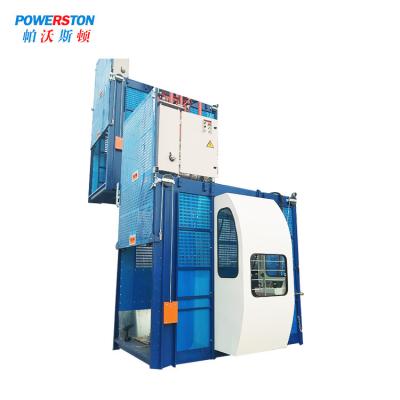 China Single Cage Passenger Elevator Construction Hoist SC200TD Cargo Lift for sale