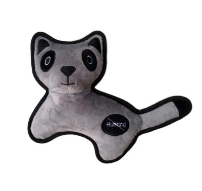 China Manufacturer New Design Customized Sustainable Plush Dog Chew Toys Coati Design for sale