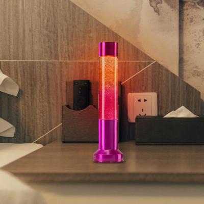 China Modern Custom Lava Lamp Flickering LED Night Desk Light With Floating Instant Modern Lava Table Lamp for sale