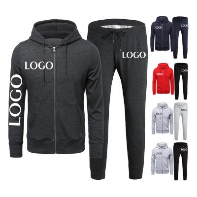 China Breathable Tracksuit Men And Women Hooded Tracksuit Hoodie Set 2 Pieces Jacket + Pants Autumn Sporting Male Fitness Sweatshirts Sets for sale