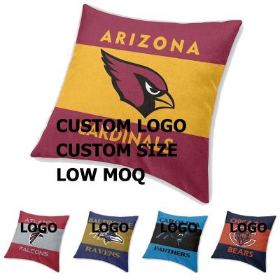 China Home Sofa Decorative Cushion Pillow Case Cardinals Falcons Ravens Panthers Bears NFl Football Teams Wholesale Anti-pull Covers Prorector for sale