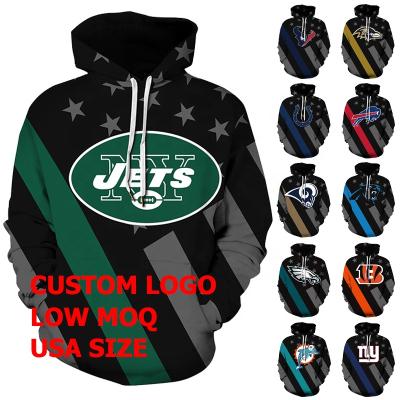 China Wholesale Anti-Wrinkle All 32 NFL Football Teams New Design In Stock Items Accept Low MOQ Custom Logo New York Giant s Hoodies for sale