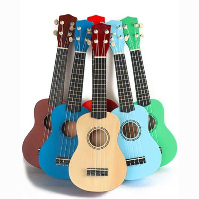 China Concert/Wholesale Home/Outdoor Mini Guitar Toys Factory Cheap Price 21 Inch Plastic Ukulele for sale