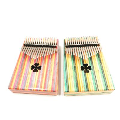 China Bamboo High Quality Wholesale Cheap Price Music Instruments Custom Kalimba Transparent Thumb Piano Kalimba for sale