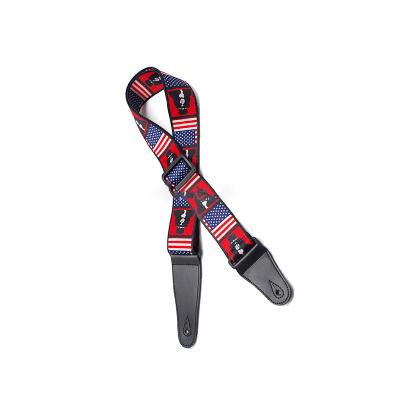 China GUITAR Polyester Electric Guitar Strap Guitar Strap Adjustable Strap Guitar Strap for sale