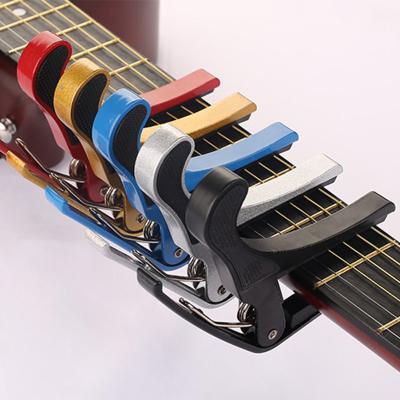 China GUITAR factory sales direct zinc alloy ukulele guitar high quality capo for sale