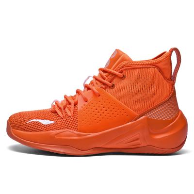 China Rubber Basketball Shoes For Boy Comfortable Cushioning Athletic Shoes for sale