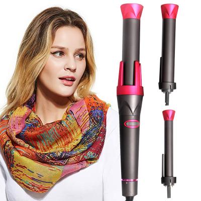 China Automatic hair removal curling iron, lazy curling iron, wave electric rotation with three sticks for sale