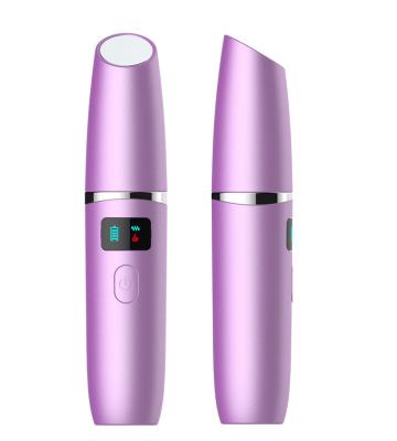 China Mini Rechargeable Electric Vibration Eye Lift Beauty Pen Hot Compress Eye Massager Ionic Magic Wand Beauty Eye Device for sale