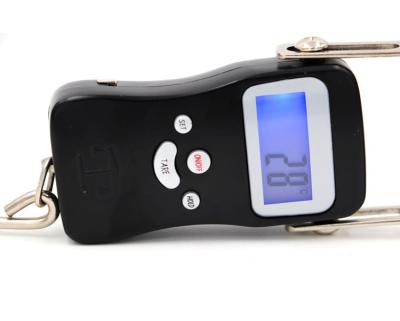 China 50kg Family Scale Electronic Digital Fish Weight Electronic Fishing Handheld Portable Weighing Scale with 1M Tape for sale