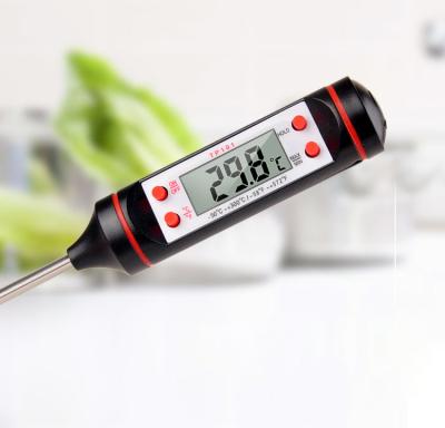 China TP101 ABS+SS Pocket Pen Instant Read Temperature Tester Food Grade Kitchen Outdoor Meat Food Digital Thermometer for sale