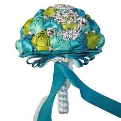 China Wedding Boho Style Artificial Flower Best Popular Wedding Bridal Bouquet For Wedding for sale