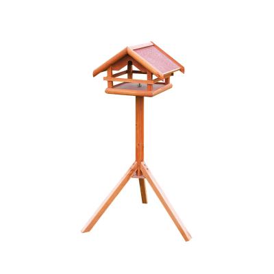 China Easily Assembly Hot-selling Quality Fashion Large Wooden Bird Feeder for sale