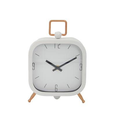 China Top Quality Newest Design Metal Desk Clock Metal Organizer for Table for sale