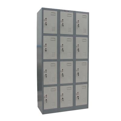 China School 12 Doors Convertible Steel Locker Coat Office Steel Locker For Sale for sale