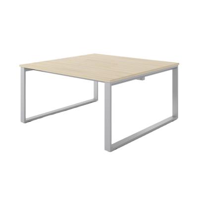 China New design office desk table 2 people desk foldable meeting table for staff for sale