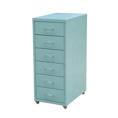 China Modern High Quality Living Room Cabinet Furniture 6 Drawer Desk File Locker Cabinet for sale