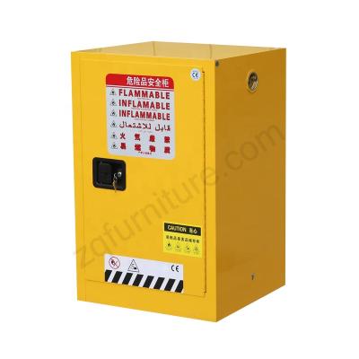 China Cold Rolled Steel Yellow Steel Chemical Explosion Proof Explosion Proof Industrial Fireproof Safety Cabinet Storage Safety Cabinet for sale