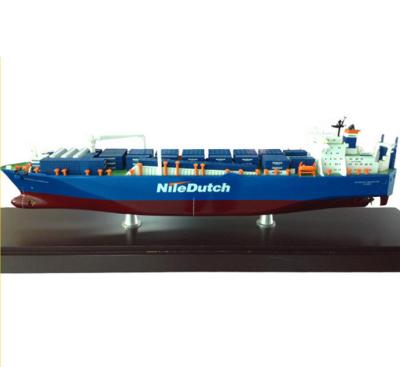 China China Manufacturer Custom Art and Crafts Metal Tanker Ship Model, Cargo Ship Model for sale