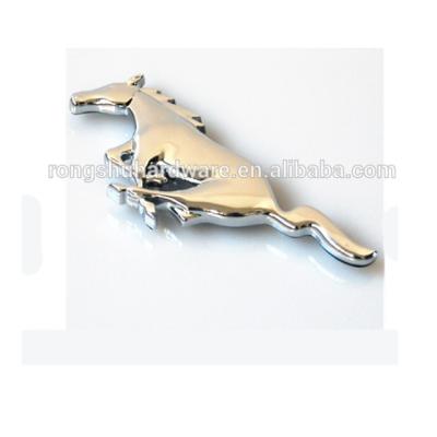 China Europe horse shaped car emblem, zinc alloy car emblem, high quality car emblem for sale