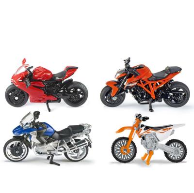 China Children play simulation motorcycle children's model toy German alloy motorcycle model for sale