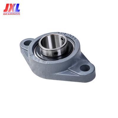 China Long Life High Speed Ucfl209 Light Duty High Radial Loads Metric Series Two Bolt Flange Pillow Block Bearing for sale