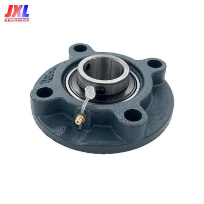 China Long Life High Speed Cast Iron Cartridge Mounted Bearing Ucfc204-16 4 Bolt Flange Bearing Units for sale