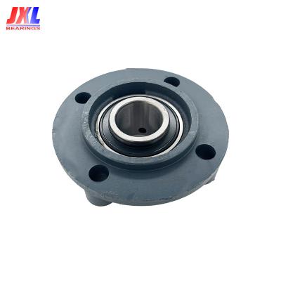 China Long Life High Speed Cast Gray Iron Housing Ucfc207 Setscrew Locking Flange Cartridge Bearing Units for sale