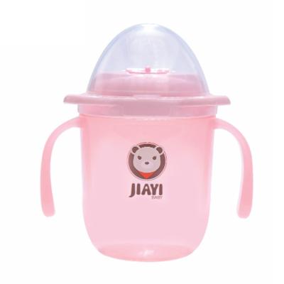 China Factory direct sale 250Ml pp free materials baby silicone BPA straight body leak prevention bottle for drinking water for sale