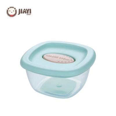 China 2021 Microwavable Top Selling Baby Food Storage Container With Lid Set Safe Microwave Oven Freezer Containers With Lid for sale