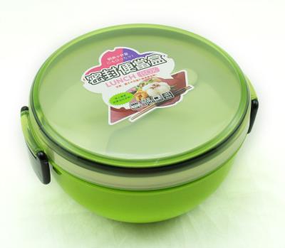 China Factory Supplier Viable Plastic Food Container Bento Lunch Box Microwavable To Leakproof Plastic Heat Safe for sale