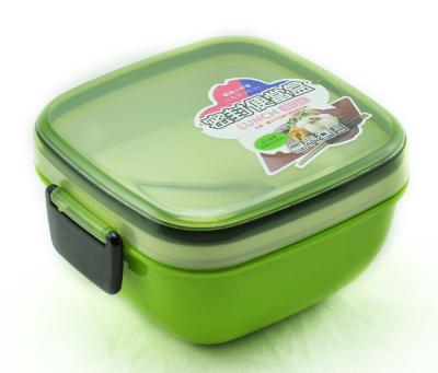 China Factory Supplier Viable Plastic Food Container Bento Lunch Box Microwavable To Leakproof Plastic Heat Safe for sale