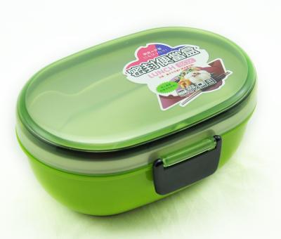 China Factory Supplier Microwavable Plastic Food Container Bento Lunch Box Microwavable To Leakproof Plastic Heat Safe for sale