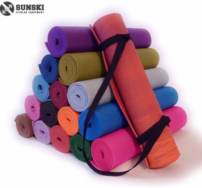 China Non Slip PVC Yoga Mat for sale