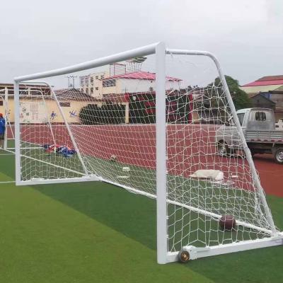 China Professional Aluminum Alloy Aluminum Soccer Goal For Competition And Training for sale