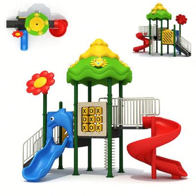 China Premium Plastic Slide Kids Amusement Park Equipment Kids Playground Equipment Kids And Adults Outdoor for sale