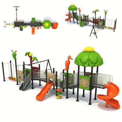 China Popular china playground equipment kids and adults outdoor plastic playground pirate ship kids slide for sale