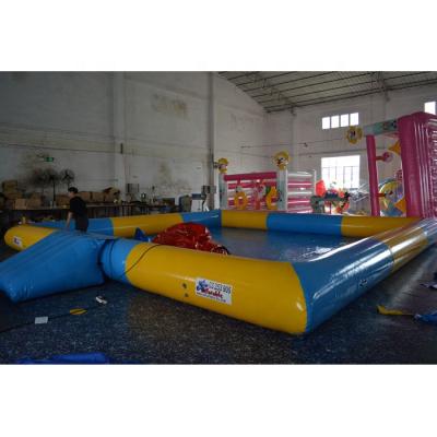 China PVC Inflatable Pool Square Foam Pit Inflatable Sports Games Pool For Summer for sale