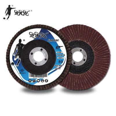 China Stainless/Stainless/Hard Materials Brand BKH 4inch 100mm For Zirconia Silicon Carbide Aluminum Oxide Metal Fin Polishing Steel Disc for sale