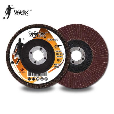 China ALL MATERIAL China Factory BKH Aluminum Oxide Polish Disc Fin Abrasive Disc for sale