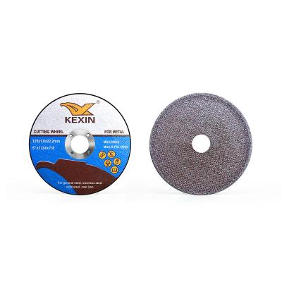 China Cutting KEXIN Barley Masonry 125x3x16mm Raw Material Steel Manufacturing Grinder Carving 46 Disc 5 Inch Turkey Cutter Wheel for sale