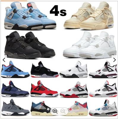 China Cushioning 2022 New Arrival Fashion Aj4 Mens Basketball Shoes Women Sports Sneakers Good Quality Mens Sneakers Air Sneakers With Box for sale