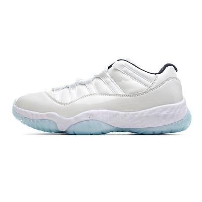 China Fashion Trend 11 High Legend High Legend Women Men Blue Sneakers Fashion Sports Shoes Casual Basketball Shoes for sale