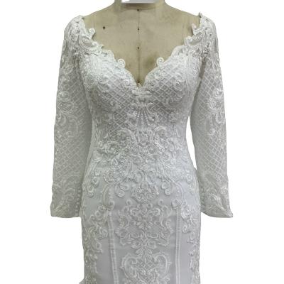 China Anti-wrinkle New Products Traditional Style Brand Design  Wedding Dress ZhongShan Factory Women Fashion for sale