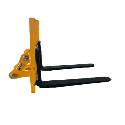 China Machinery Repair Shops China Factory Customized Attachments For Excavator Lift Fork Pallet Lifting Fork for sale