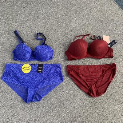 China Breathable summer seamless bra and brief sets plus size underwear triangle cup bra panties set breathable no show women underwear wholesale for sale