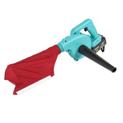 China DZA Industrial Electric Portable Cordless Air Leaf Blower Machine 1.5AH*2 for sale