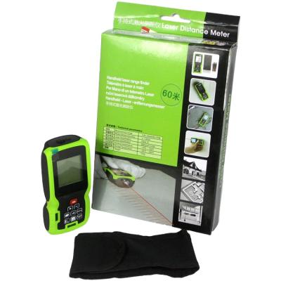 China Mini Measurement Tool 80m Laser Distance Meter Rangefinder 130x60x30mm for sale