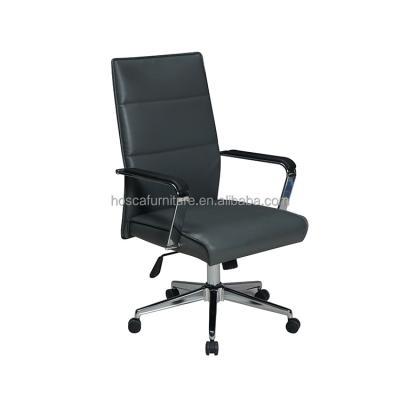 China Factory Free Wholesale Comfortable High Quality Black Leathe Sample Mesh Breathable Leisure Office Chair for sale